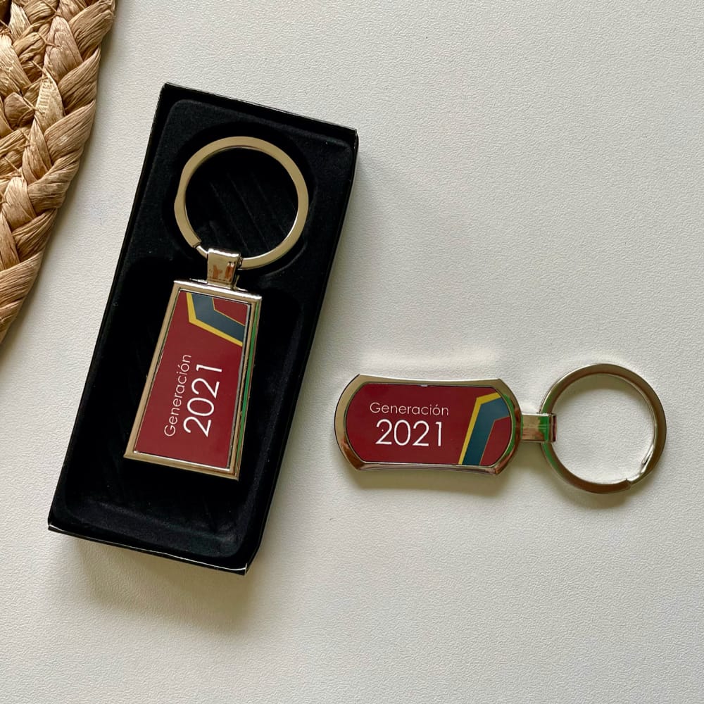 Llavero Metálico Corporativo - Set 5 und