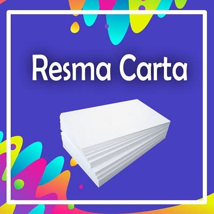 Resma Papel Bond Carta 100 hojas
