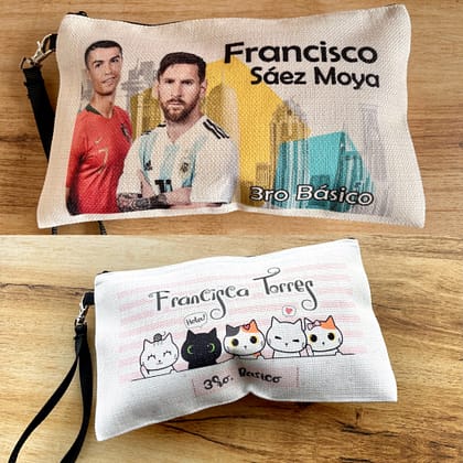 Estuche Lino Personalizable