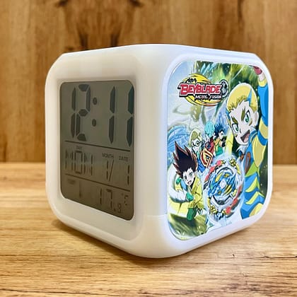 Reloj Despertador Cambia de Color Personalizable