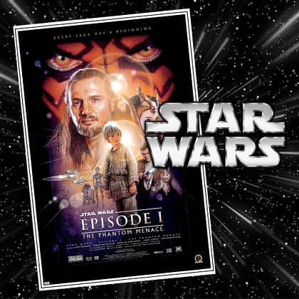 Poster Star Wars "The Phantom Menace"