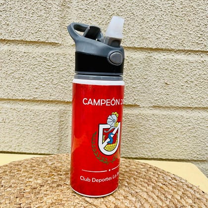 Botella de agua Bombilla Goma